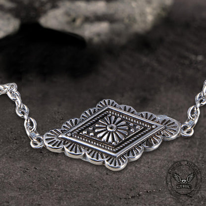 Geometric Pattern Stainless Steel Jewelry Set