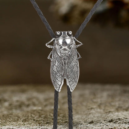 Gold Cicada Alloy Cowboy Bolo Tie