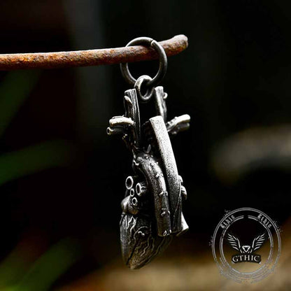 Heart Shape Stainless Steel Pendant