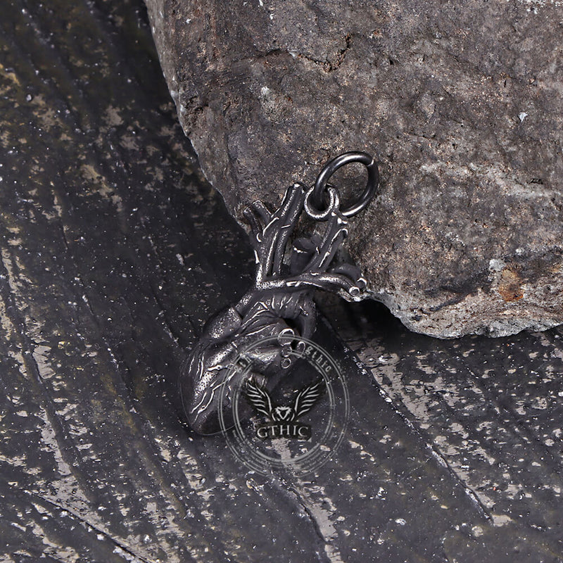Heart Shape Stainless Steel Pendant