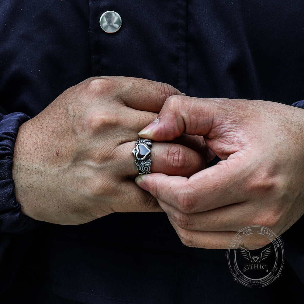 Heart Stainless Steel Ring