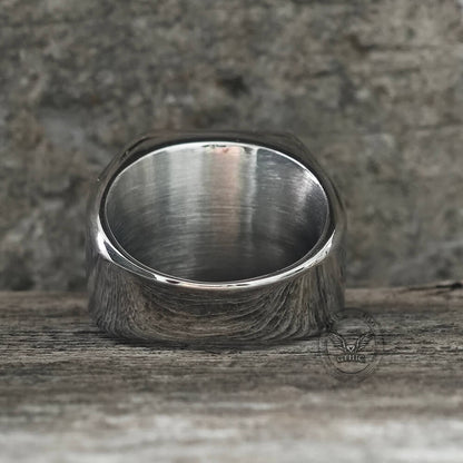 Jerusalem Cross Stainless Steel Christian Ring