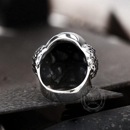 Joker Clown Stainless Steel Skull Ring