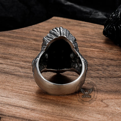 Monkey King Sun Wukong Stainless Steel Ring