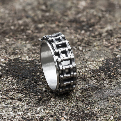 Motorcycle Chain Stainless Steel Spinner Ring