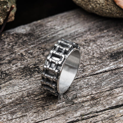 Motorcycle Chain Stainless Steel Spinner Ring