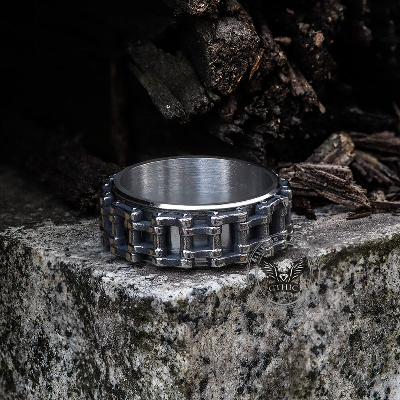 Motorcycle Chain Stainless Steel Spinner Ring