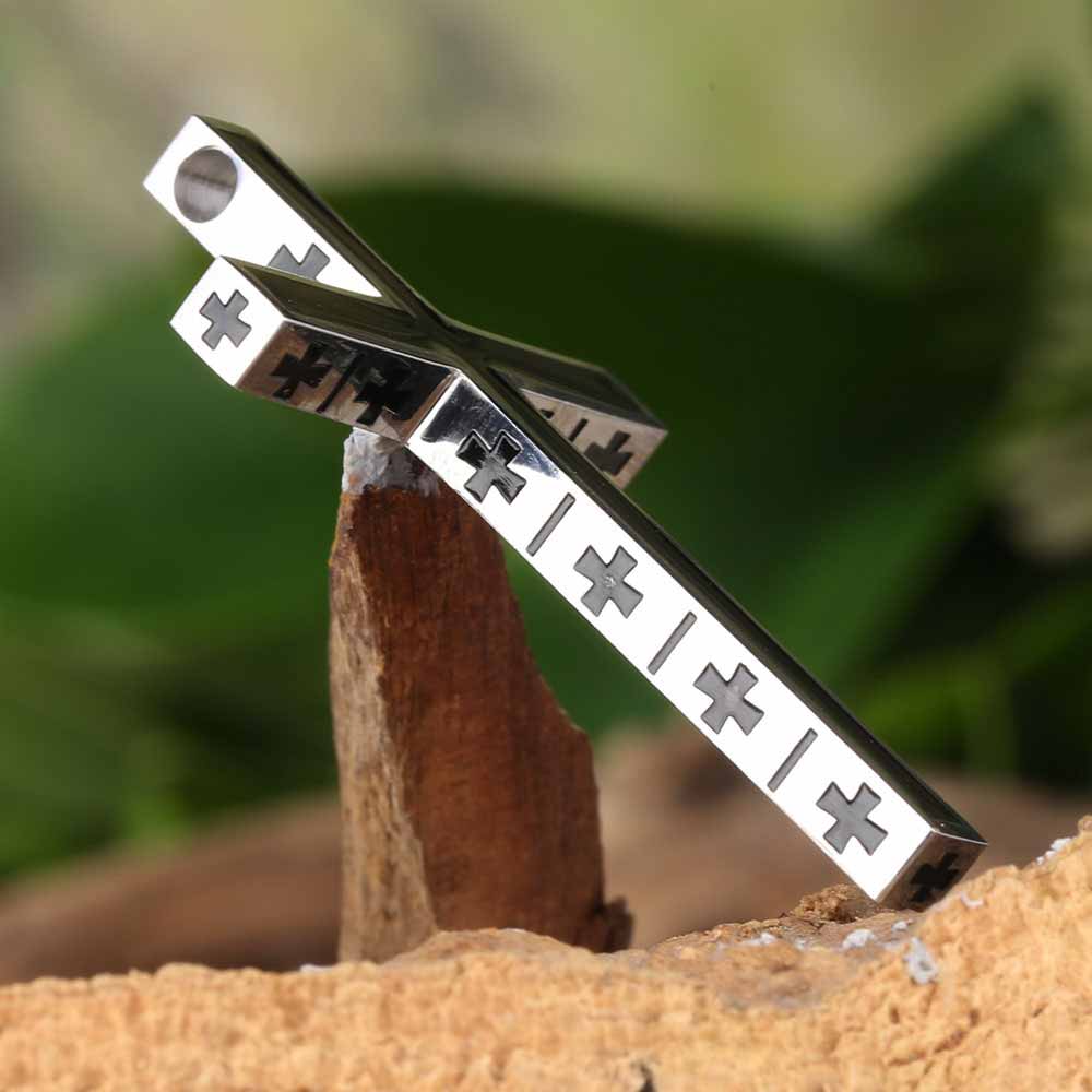 Multiple Cross Stainless Steel Pendant