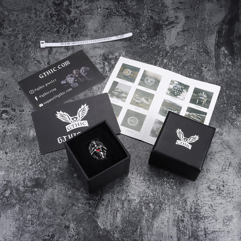 Open Your Heart Stainless Steel Ring