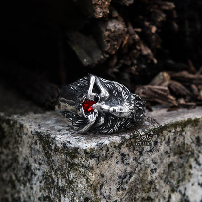 Open Your Heart Stainless Steel Ring