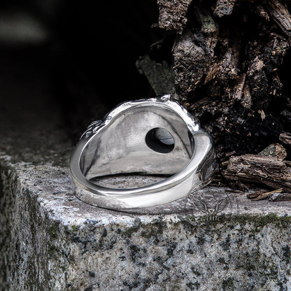 Open Your Heart Stainless Steel Ring