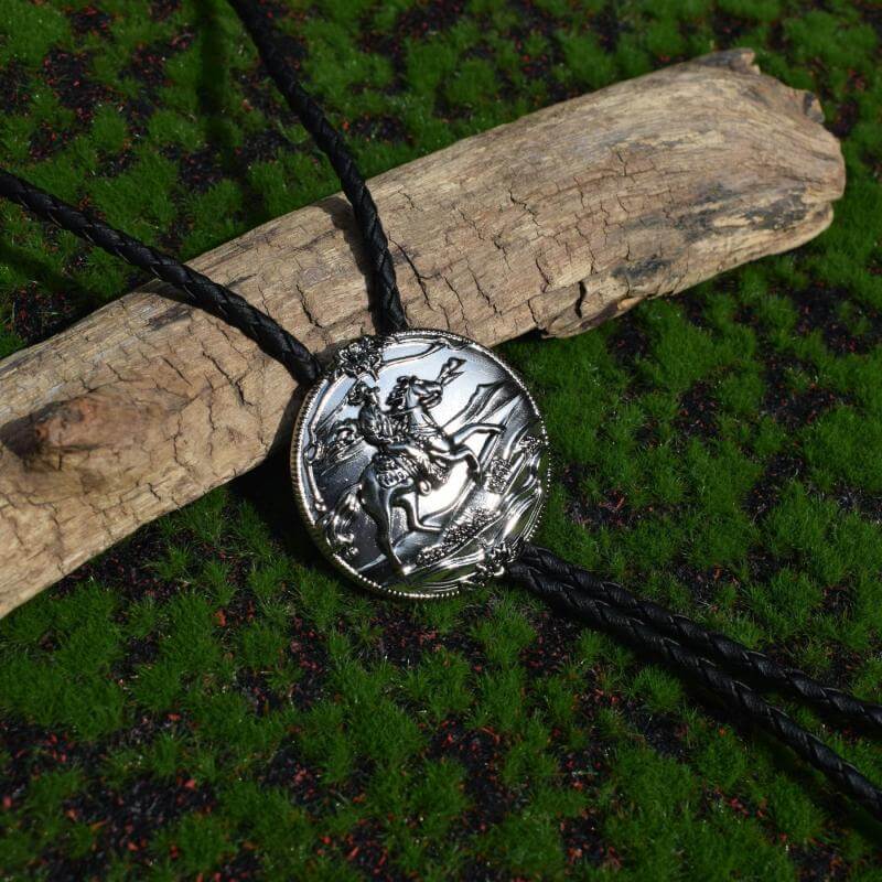 Rose Rabbit Mushroom Alloy Cowboy Bolo Tie