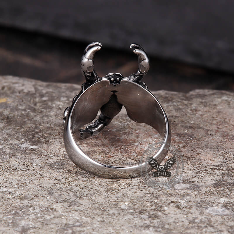 Scorpion Stainless Steel Animal Ring