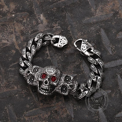 Skull Stainless Steel Bracelet