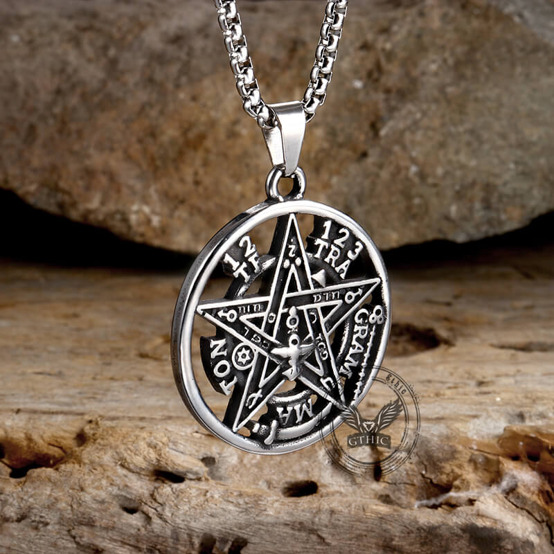 Solomon Pentagram Stainless Steel Pendant