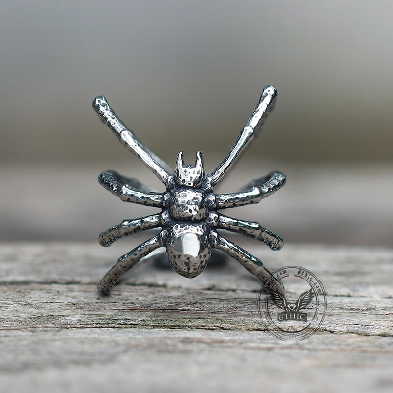 Spider Stainless Steel Ring