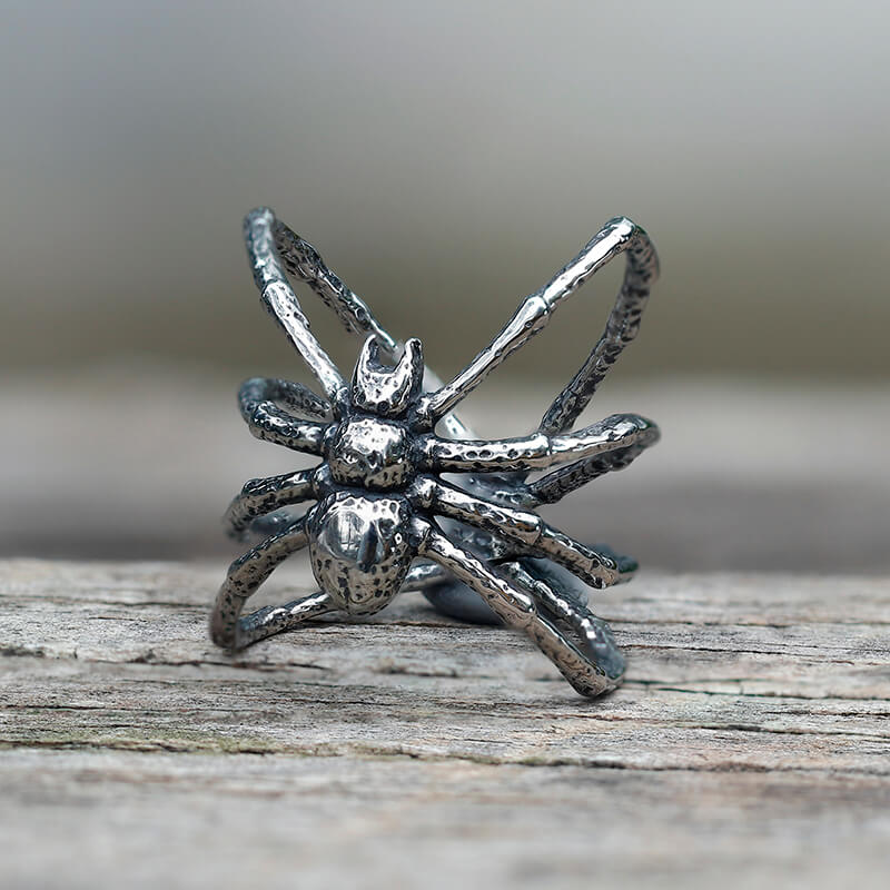 Spider Stainless Steel Ring