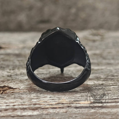 Sword Stainless Steel Skull Ring