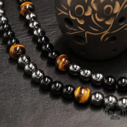 Tiger Eye Stone ’s Bead Necklace