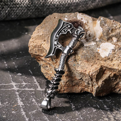 Viking Axe Stainless Steel Nordic Pendant