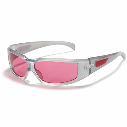Y2k Future Style Large Frame Sunglasses