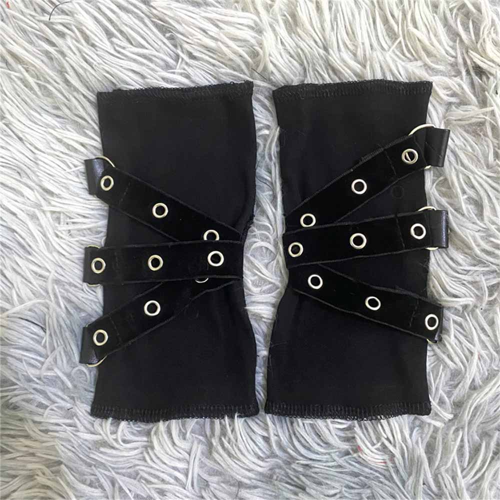 Y2k Gothic Short Half-finger Sleeve Gloves